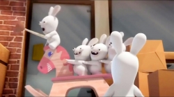 انیمیشن خرگوش های بازیگوش قسمت 306 - rabbids invasion